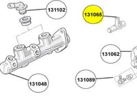 Bremskraftregler Alpine A610 (D503)