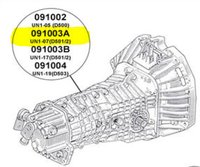 Getriebe UN1-07 Alpine V6-GT-Turbo (D501/2)