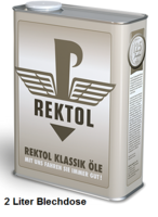 SE 20W-50 Rektol Klassik huile moteur 2 litres